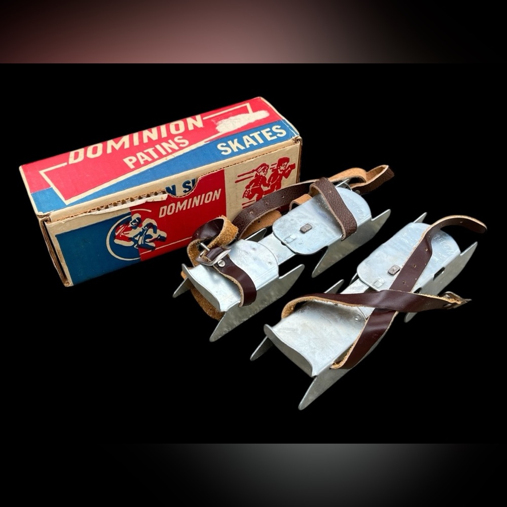 Vintage Dominion Bob Skates with Original Box – Made in Canada